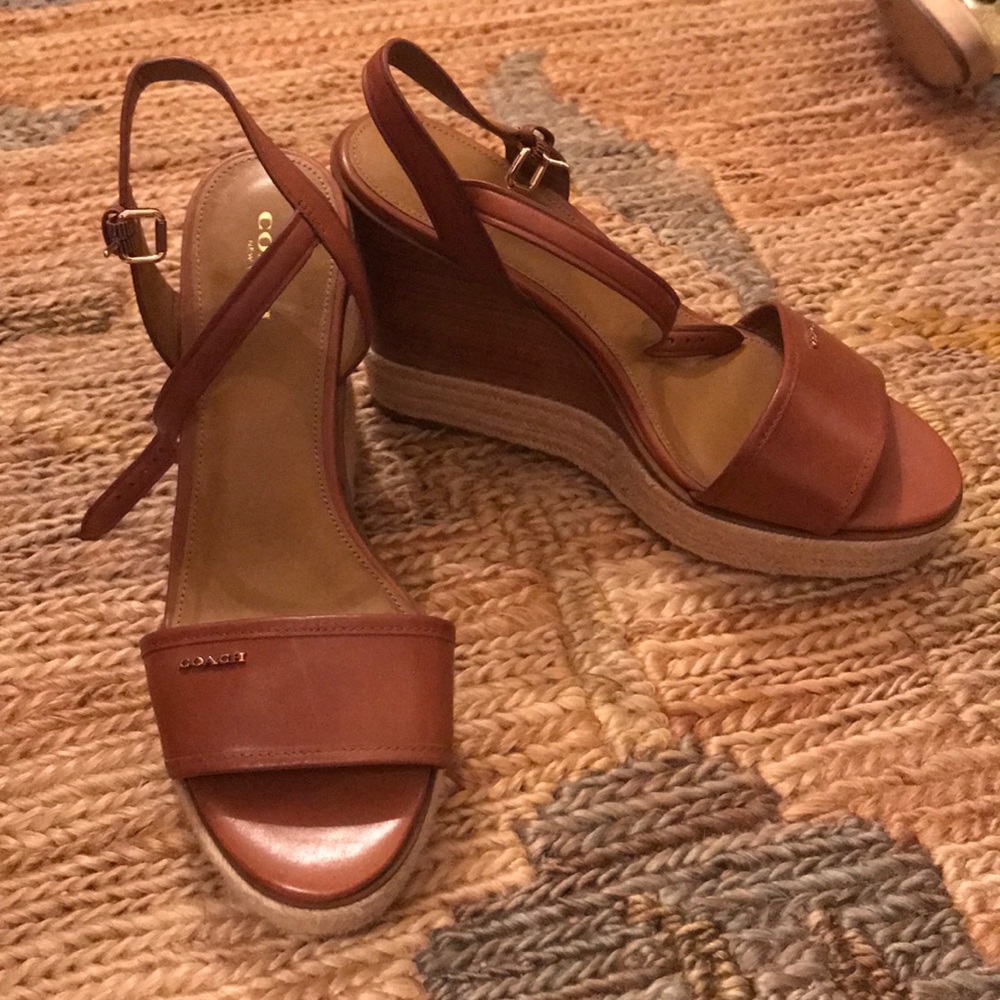 Coach wedges